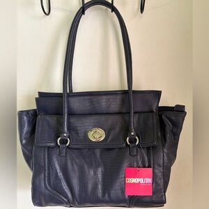 Cosmopolitan NWT Large Blue Shoulder  Bag.